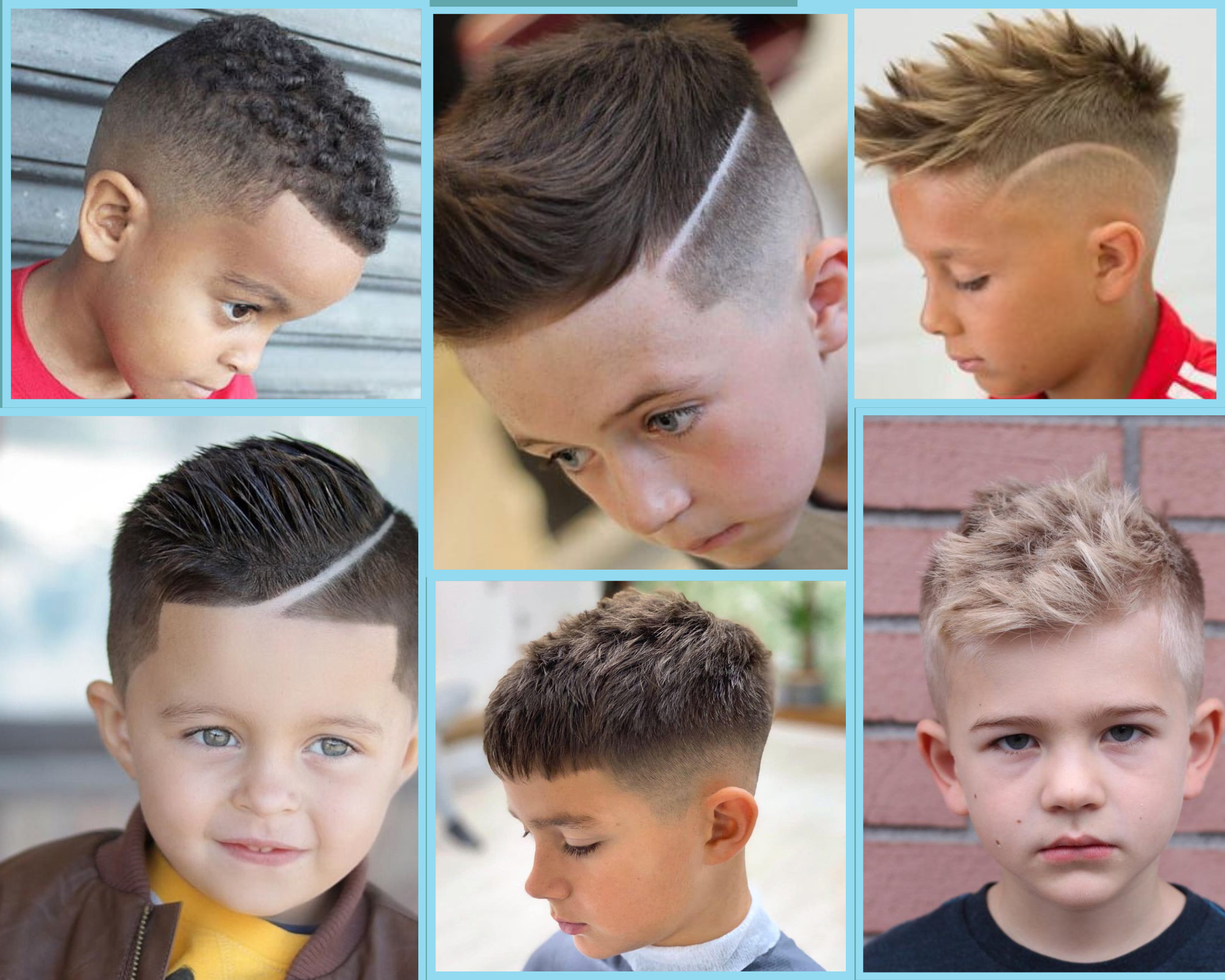 35 Tendencias de cortes de pelo para niños en 2023
